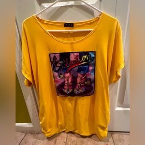 Julia by Love J Yellow Tunic